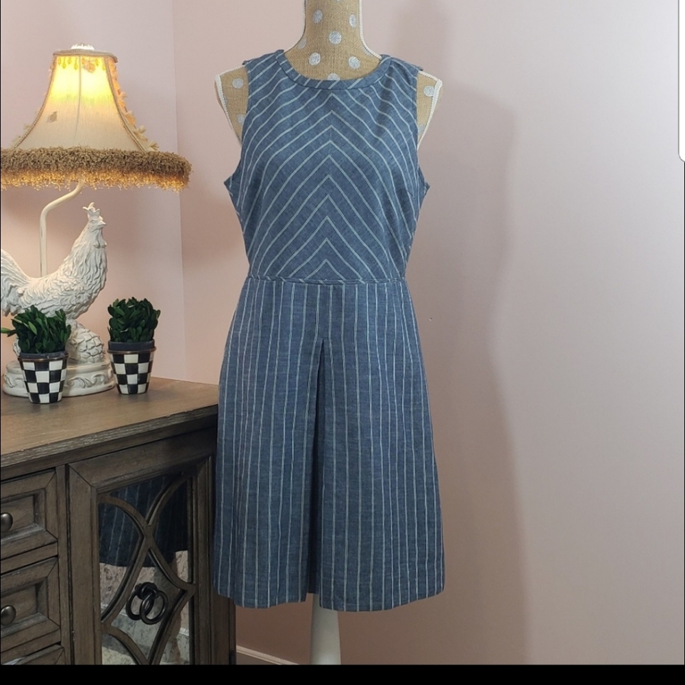 Striped Midi Dress